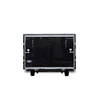 AmeraLite BLAST Aluminum Snow Trailer Rear