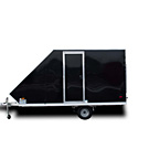 AmeraLite BLAST Aluminum Snow Trailer Profile