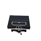 AmeraLite BLAST Aluminum Snow Trailer Front