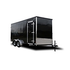 AmeraLite Storm Cargo Trailer Exterior Front 3/4 