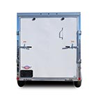 AmeraLite Storm Cargo Trailer White Exterior Rear